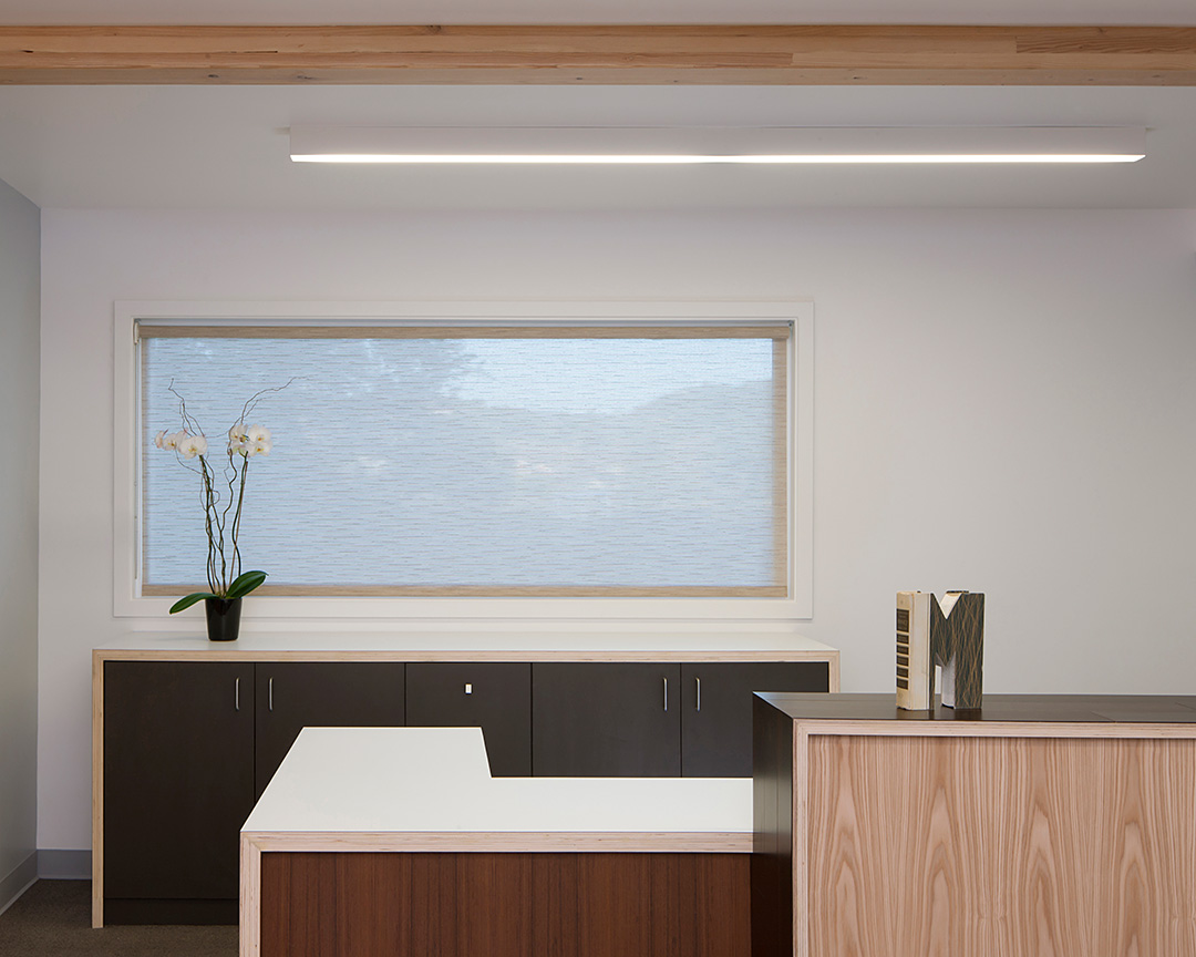 Dentist office front desk